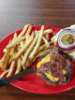 Burger and Fries